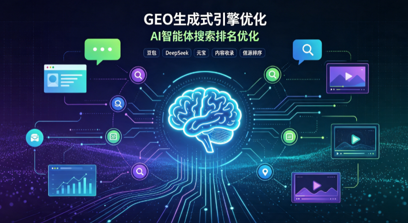 雨花台区GEO 浪潮来袭：生成式引擎优化崛起，创作者争抢豆包、DeepSeek、元宝智能体流量入口